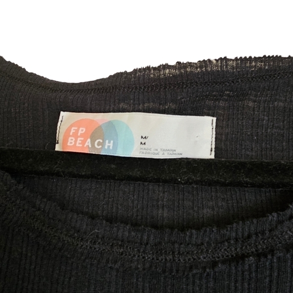 Free People Beach Oversized Swim Cover-up Tunic •M - Picture 8 of 12